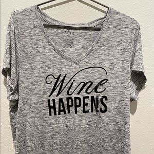 Wine Happens Graphic Tee